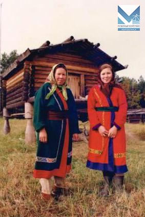 Юрты Пунси. Дочь и мать - Ярсомова Любовь и Ярсомова (Каюкова) Наталья. 1996.