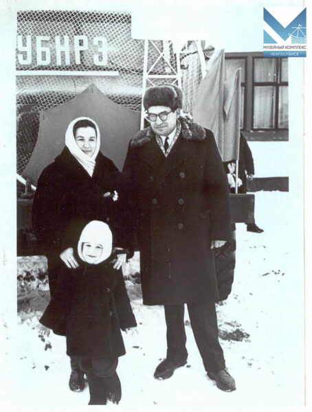 Галян В.А. и Л.Н. с сыном Колей. 1967 г.