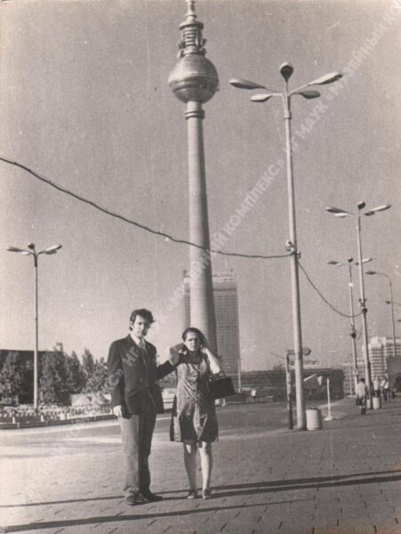 Храмов В.И. с женой. 1970-е гг.