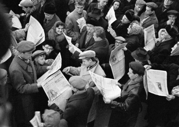  В день полета Гагарина москвичи раскупили все газеты